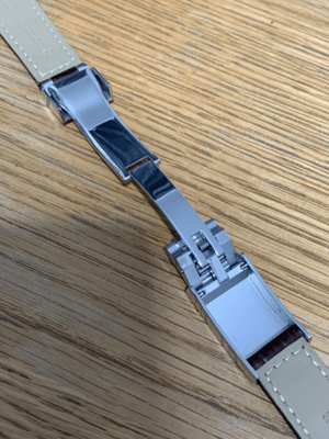 Image of ROLEX top quality 20mm genuine leather gents watch strap bracelet band 2/tone,new,