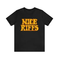 “Nice Riffs” Black Tee *PRE ORDER*