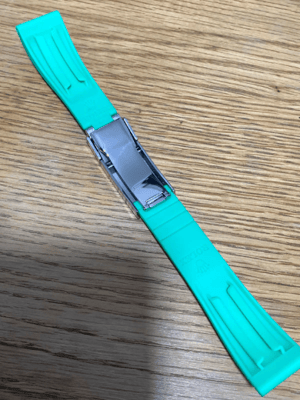 Image of ROLEX top quality silicon rubber gents watch strap bracelet band,new,r.20mm