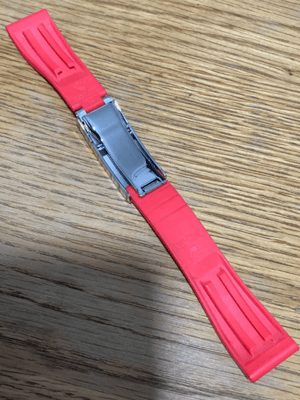 Image of ROLEX top quality silicon rubber gents watch strap bracelet band,new,r.20mm  .