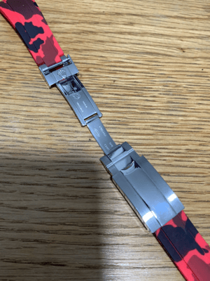 Image of ROLEX top quality silicon rubber gents watch strap bracelet band,new,j.20mm