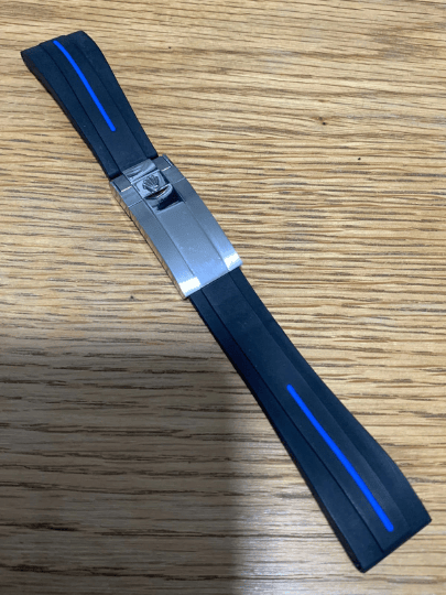 Image of ROLEX top quality silicon rubber gents watch strap bracelet band,new,r.20mm,