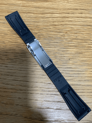 Image of ROLEX top quality silicon rubber gents watch strap bracelet band,new,r.20mm,,