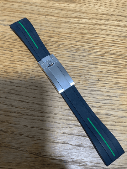 Image of ROLEX top quality silicon rubber gents watch strap bracelet band,new,r.20mm,,
