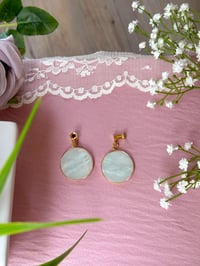Image 3 of Amazonite Slices (Gold)