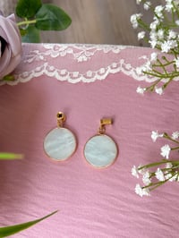 Image 4 of Amazonite Slices (Gold)