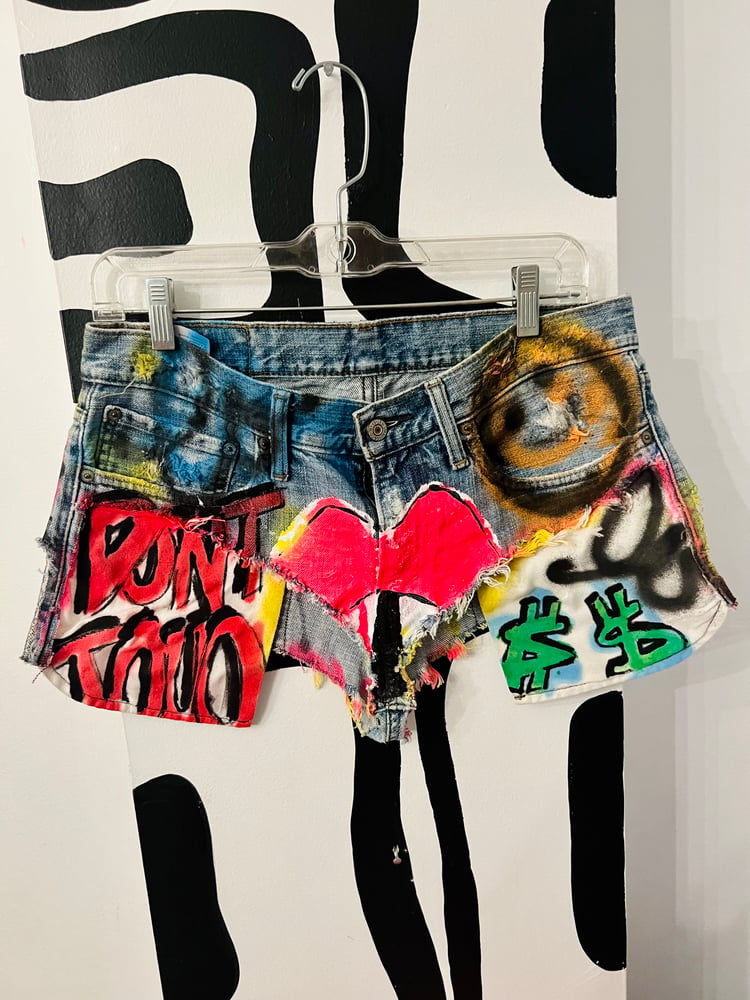 Image of BoogaSuga x ThesePinkLips “Pussy Power” Panty shorts