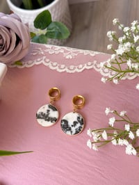 Image 2 of Zebra Jasper Slices (Gold)