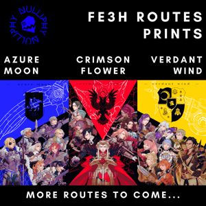 Fire Emblem Three Houses ROUTE Prints