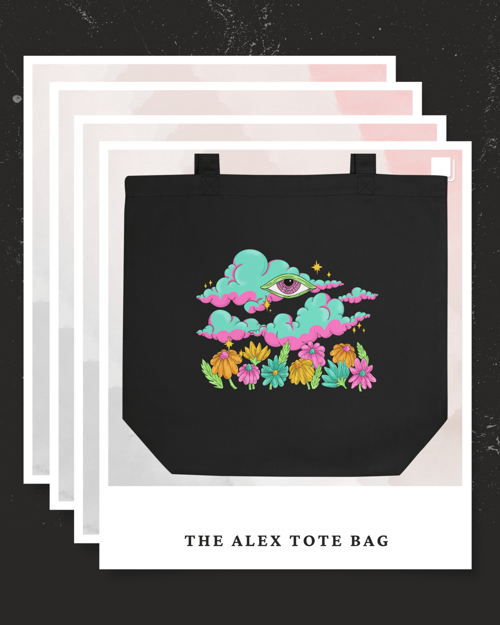 Image of Printed Tote Bags
