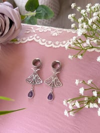 Image 2 of Purple Rain Moths (Silver)