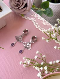 Image 1 of Purple Rain Moths (Silver)