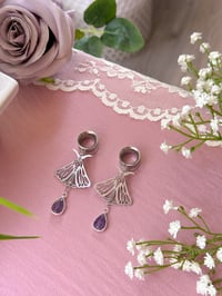 Image 3 of Purple Rain Moths (Silver)