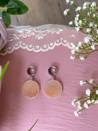 Image 3 of Pink Aventurine Slices (Silver)