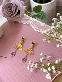 Image 5 of Purple Rain Moths (Gold)