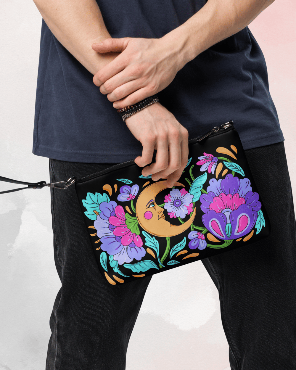 Image of The Luna Printed Purse