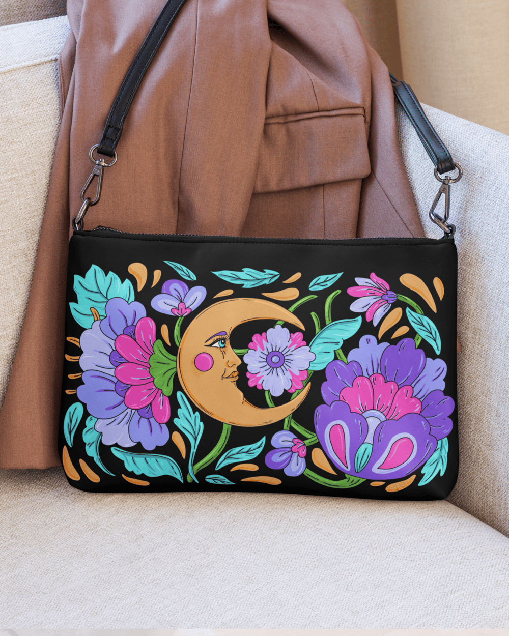 Image of The Luna Printed Purse