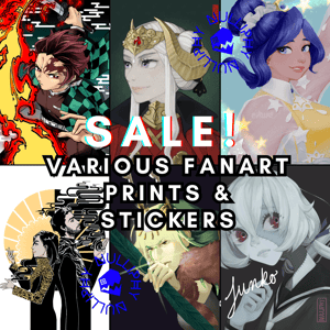 SALE Fanart Prints & Stickers