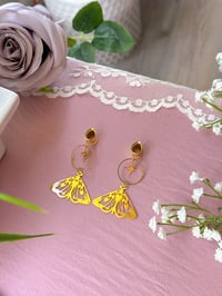 Image 1 of Follow the Light Moths (Gold)