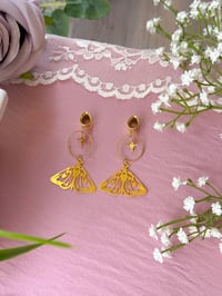 Image 4 of Follow the Light Moths (Gold)