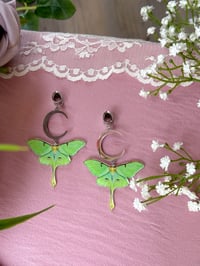 Image 2 of Luna Moon Moths (Silver)