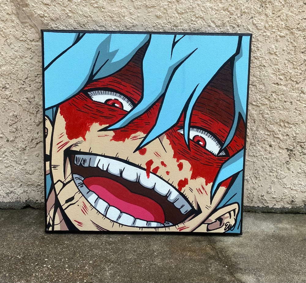 Image of Tomura Shigaraki Original Painting 