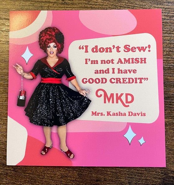 MKD Metal Pins / Mrs Kasha Davis