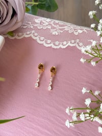 Image 4 of Dainty Diamond Drops (Gold)