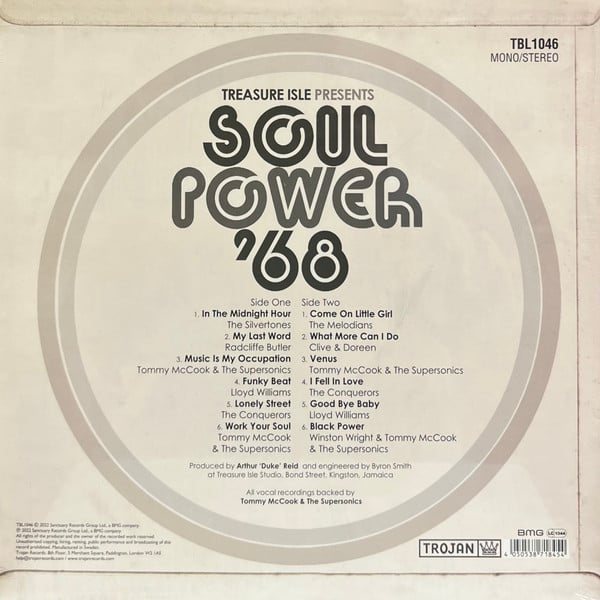 Various – Soul Power '68, VINYL LP, NEW