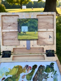 Image 2 of Sight Screen at Ifield, original oil painting