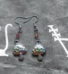 Toadstool earrings 