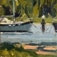 Image 1 of Tethered, original oil painting
