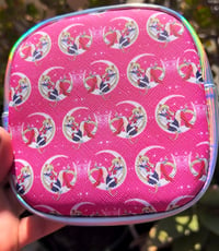 Image 4 of Character Vinyl Zippered Pouch - Choose your favorite!