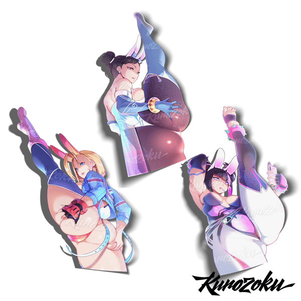 Image of Holo Fighter Girls!