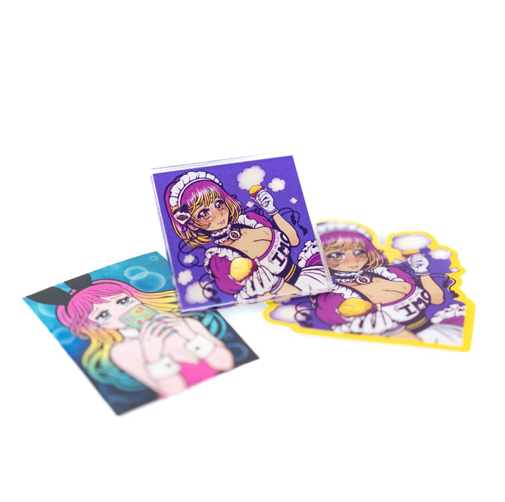 Image of Sticker & Pin Set