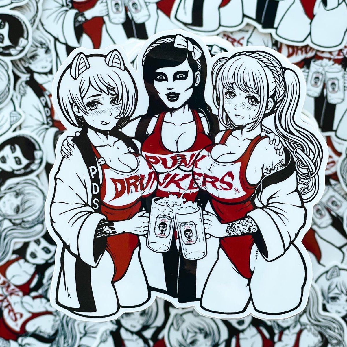 Image of Punk Drunker Sticker Pack #2