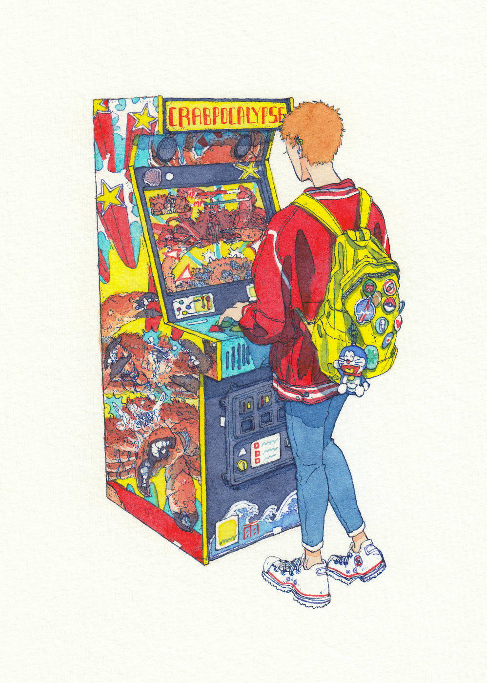 Crabpocalypse (arcade ver.) // print