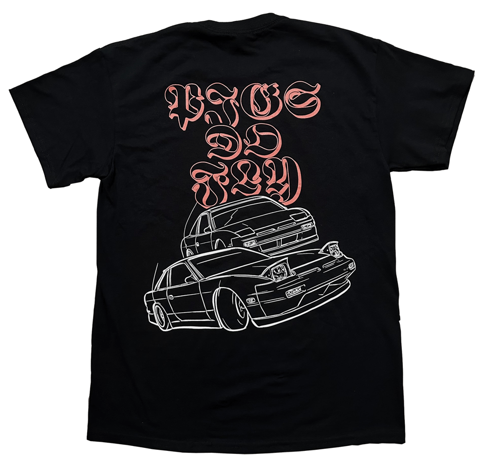 Image of Pigs Do Fly Ver.5 Tee (Lrg/XL)