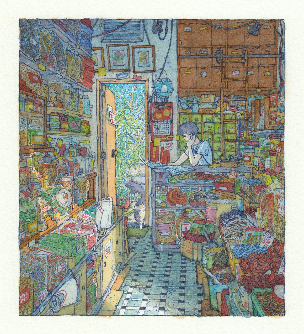 Herb Shop 2 // print