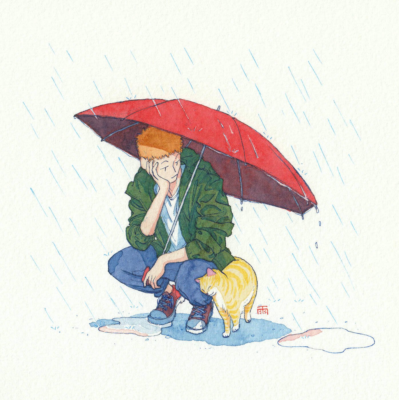 Rainy Day // print | Rain Szeto