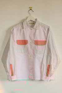 Image 1 of Pink Striped Summer Shirt