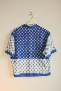 Image 2 of Blue Polka Dot Shirt