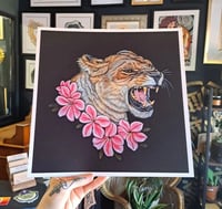 Floral lion print (charity)