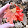 Gift of Autumn Brooch in April