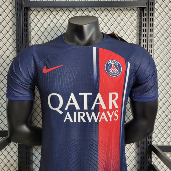 Player Version Paris Saint-Germain Jersey 23/24 PSG Home Football