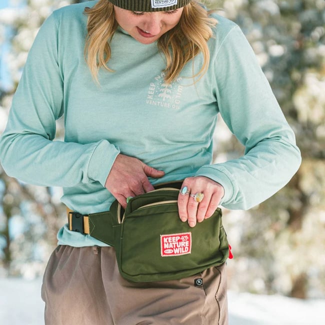 Keep Nature Wild Adventure Fanny Pack