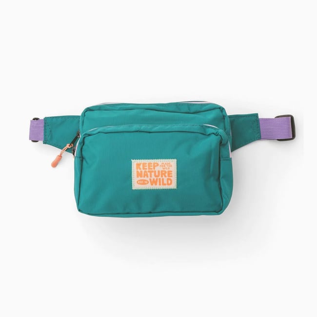 Keep Nature Wild Fanny Pack Teal