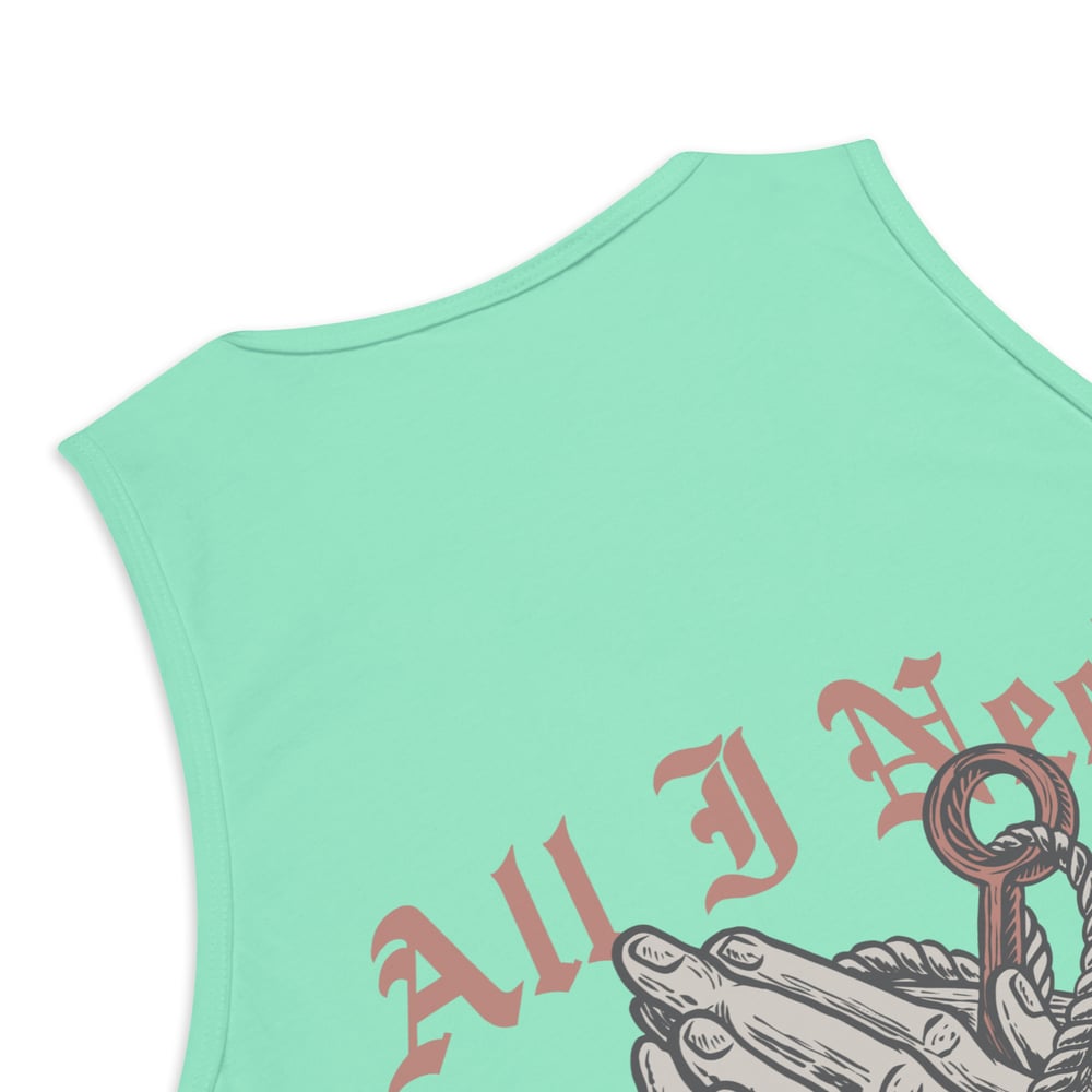 Praying hands Men’s premium tank top