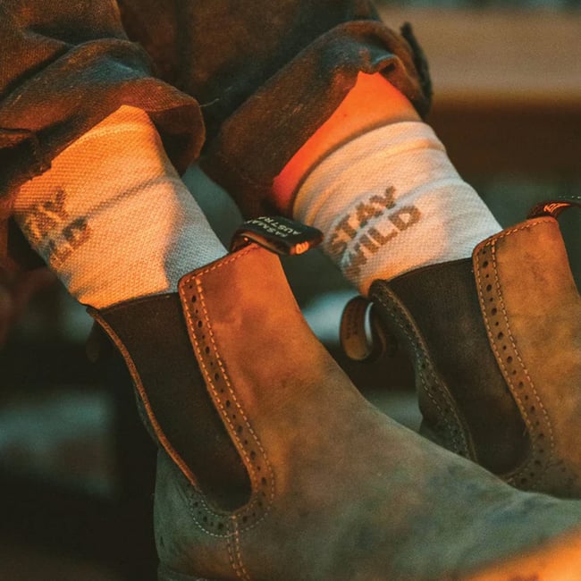 Camp & Trail Mid Socks Stay Wild