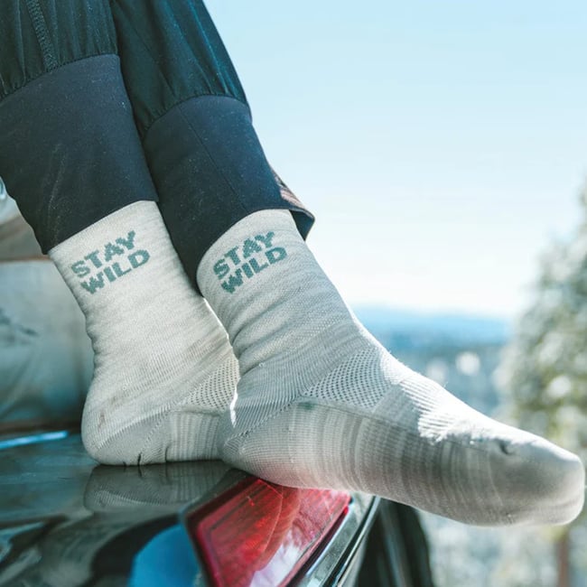 Camp & Trail Mid Socks Stay Wild